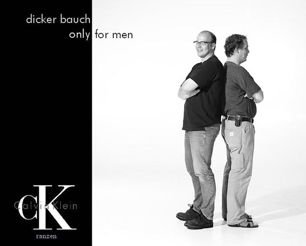 dicker bauch - only for men